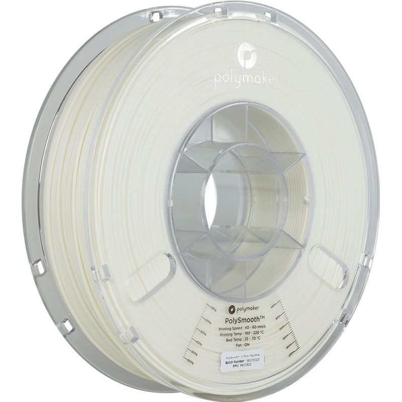 PolySmooth Blanc - 2.85mm - 750 g PolySmooth Blanc - 2.85mm - 750 g