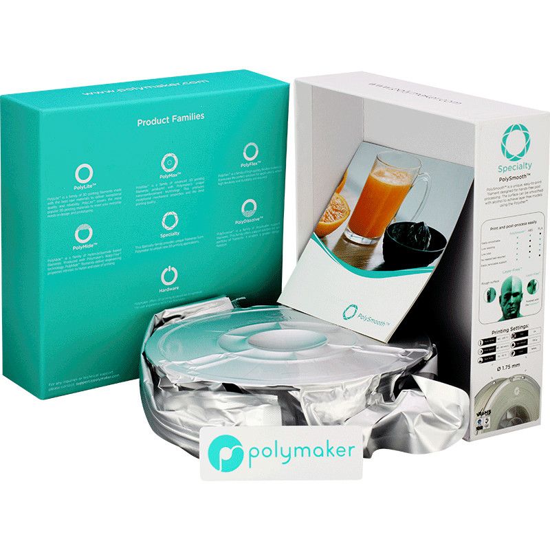 PolySmooth Blanc - 2.85mm - 750 g (4) PolySmooth Blanc - 2.85mm - 750 g (4)