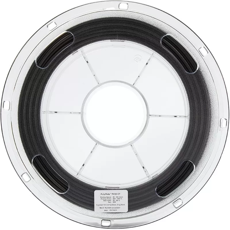 PolyMide PA12-CF Noir - 2.85mm - 500 g (2) PolyMide PA12-CF Noir - 2.85mm - 500 g (2)