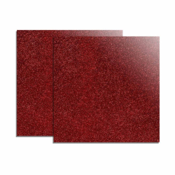 xTool Red Glitter Acrylic Sheets x2