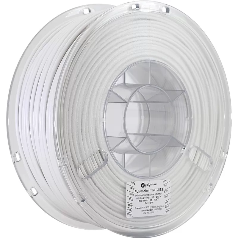 PC-ABS Blanc - 2.85mm - 1 kg PC-ABS Blanc - 2.85mm - 1 kg