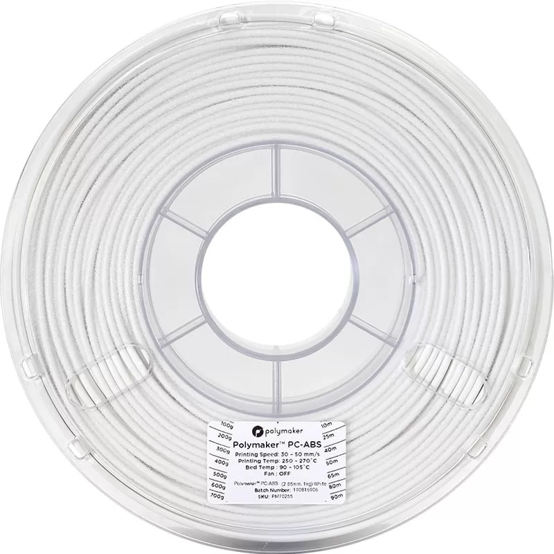 PC-ABS Blanc - 2.85mm - 1 kg (2) PC-ABS Blanc - 2.85mm - 1 kg (2)