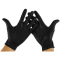 Handschoenen van Nitril Bescherming Zwart - x100 Maat M