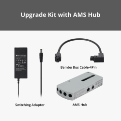 Upgrade kit AMS 2 Pro met hub, X1, P1 Series