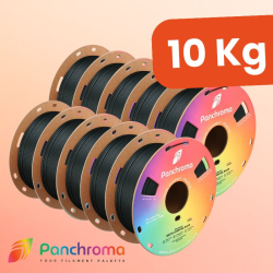 Pack x10 Panchroma™ PLA Matte Charcoal Black - 1.75mm - 10kg