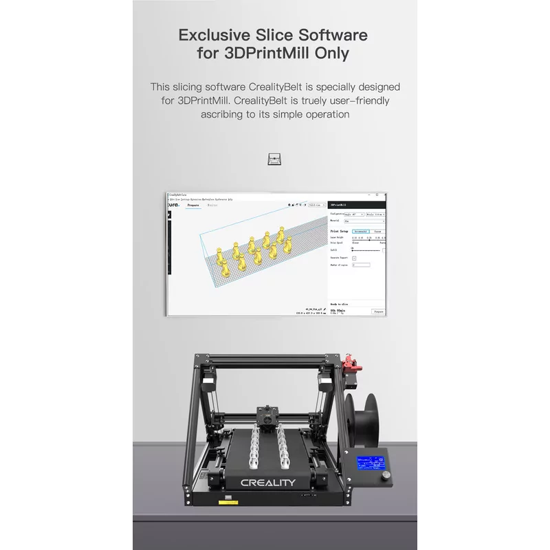 Creality CR-30 PrintMill Cura Creality CR-30 PrintMill Cura