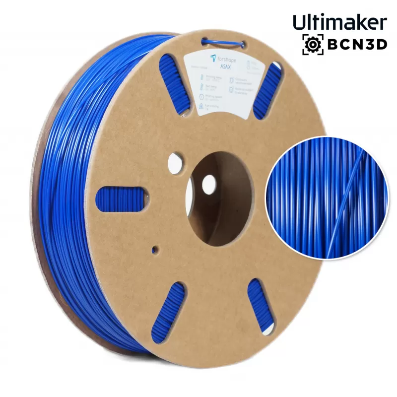 ASA-X Bleu foncé Forshape Industrial – 2.85mm – 750g ASA-X Bleu foncé Forshape Industrial – 2.85mm – 750g
