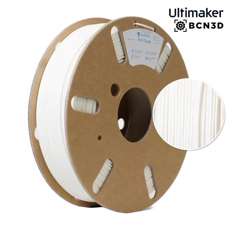 PLA Tough Blanc Forshape - 2.85mm - 750g PLA Tough Blanc Forshape - 2.85mm - 750g