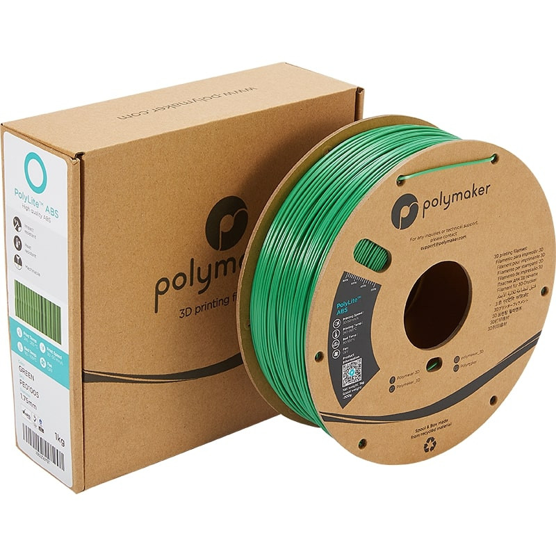 Filament PolyLite ABS Vert - 2.85mm - 1 kg Filament PolyLite ABS Vert - 2.85mm - 1 kg