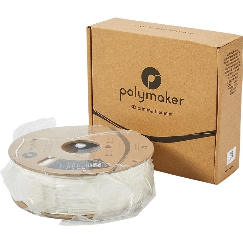 Sous vide PolyLite PLA Blanc Polymaker - 2.85mm - 1 kg Sous vide PolyLite PLA Blanc Polymaker - 2.85mm - 1 kg