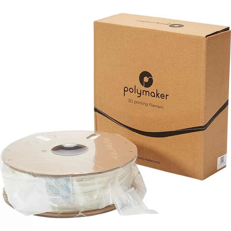 Packaging PolyTerra+ PLA Blanc - 1.75mm - 1 kg Packaging PolyTerra+ PLA Blanc - 1.75mm - 1 kg