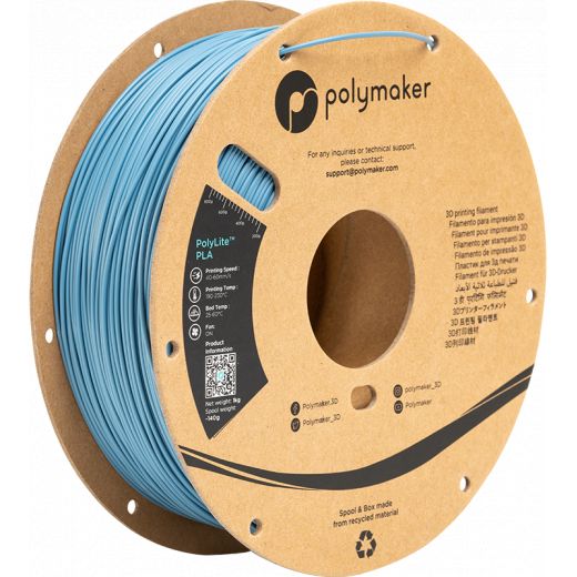 PolyLite PLA Stone Blue - 1.75mm - 1 kg