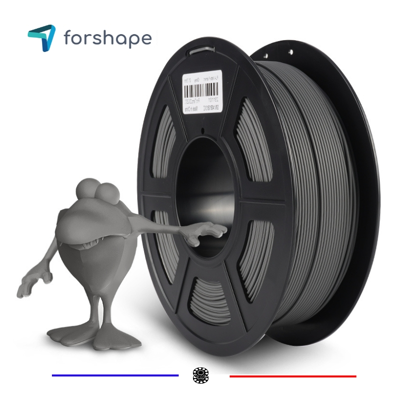 ecoPLA Mat Gris Forshape - 1.75mm - 1 kg ecoPLA Mat Gris Forshape - 1.75mm - 1 kg