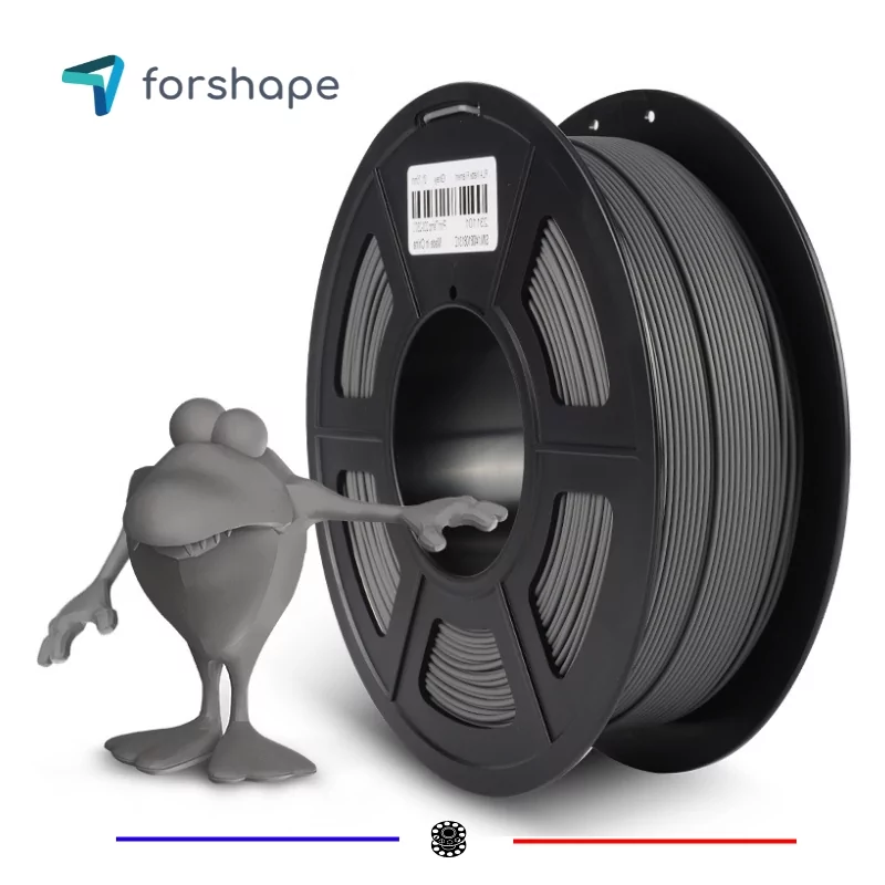 ecoPLA Mat Gris Forshape - 1.75mm - 1 kg ecoPLA Mat Gris Forshape - 1.75mm - 1 kg