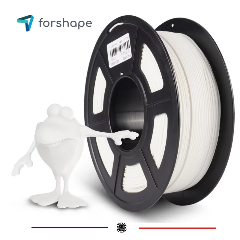ecoPLA Mat Blanc Forshape - 1.75mm - 1 kg ecoPLA Mat Blanc Forshape - 1.75mm - 1 kg