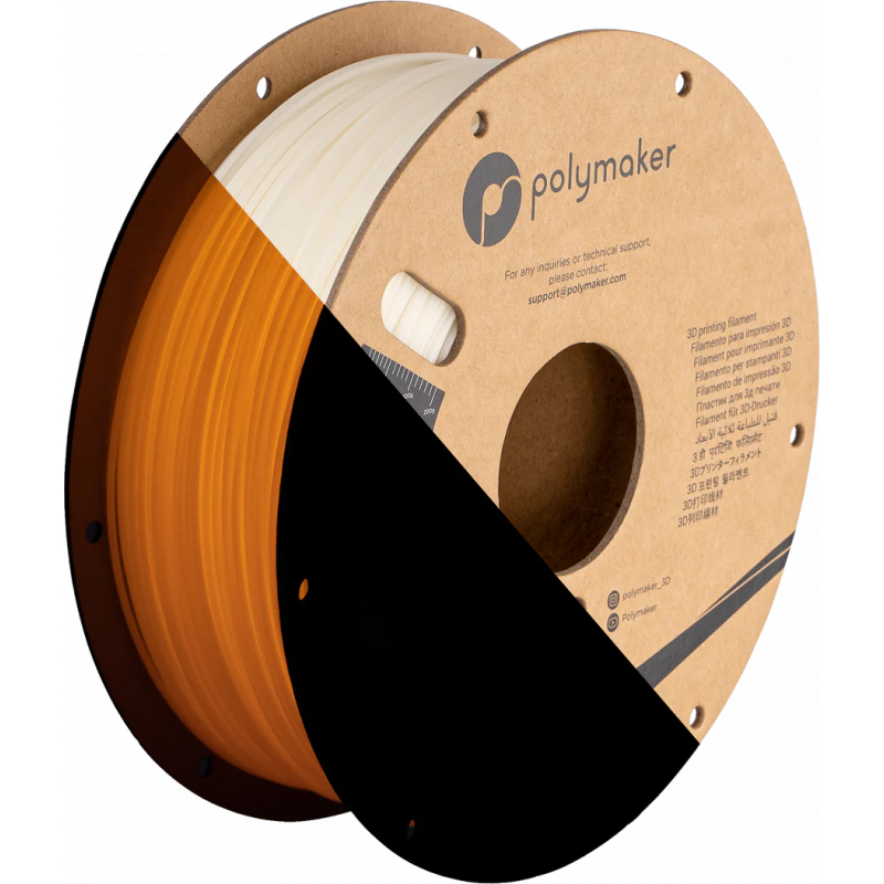Polylite PLA Glow Orange - 1.75mm - 1 kg Polylite PLA Glow Orange - 1.75mm - 1 kg