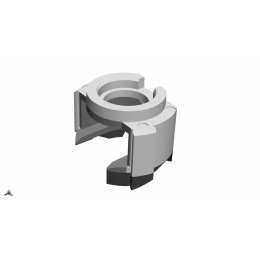 Tussenring voor Printcore montage Ultimaker 3, S-serie