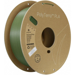 PolyTerra PLA Dual Donkergroen Bruin (Camouflage) - 1.75mm - 1 kg