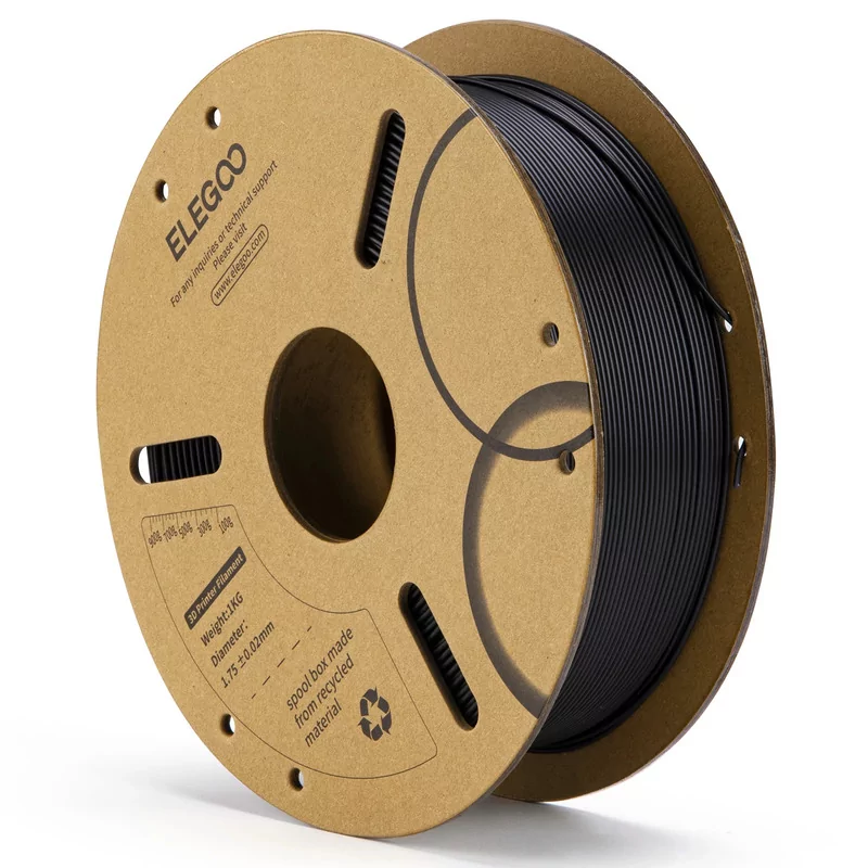 Elegoo PLA Noir - 1.75mm - 1 kg Elegoo PLA Noir - 1.75mm - 1 kg