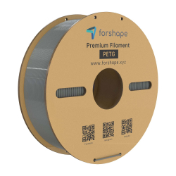 Forshape PETG Grijs Premium - 1,75mm - 1kg