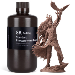 Resin Red Clay Elegoo standaard 8K - 1000 ml