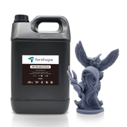 Forshape 10K donkergrijs hars Premium - 5 kg