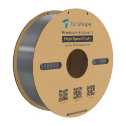 High-Speed PLA+ Zilver Forshape - 1.75 mm - 1 kg