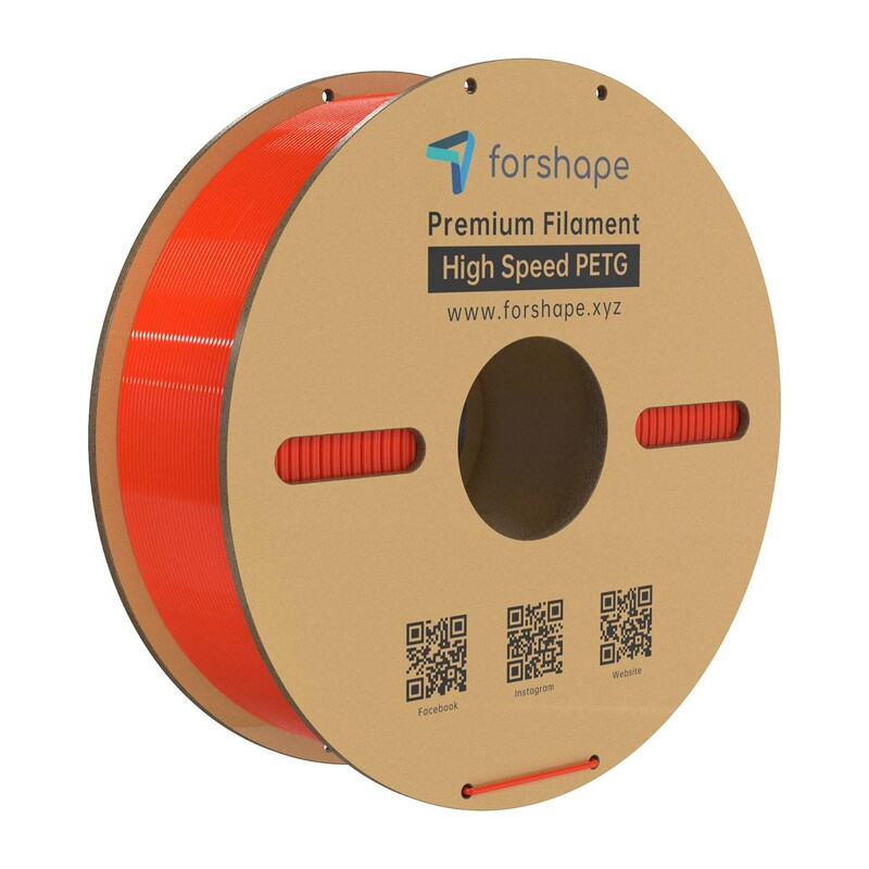 PETG HF (High-Speed) Rood Forshape - 1.75 mm - 1 kg