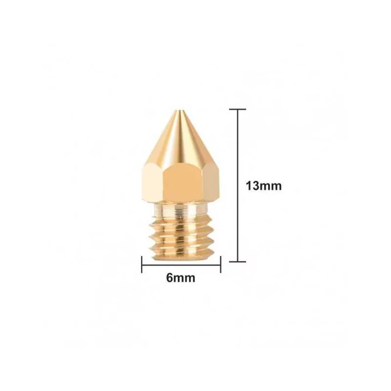 Lot de 2 Buses Laiton MK8 Forshape 0.5mm