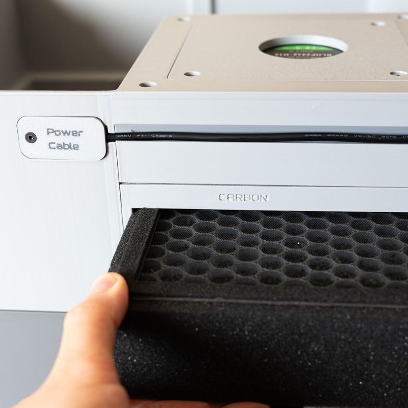 HEPA14- en actieve koolfiltratie