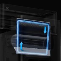 xTool Apparel Printer automatische poederapplicatie
