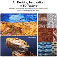 eufyMake E1 Amass3D technologie UV reliëfprint