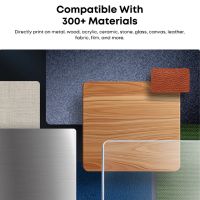eufyMake E1 UV multi-materiaal printen hout metaal glas
