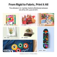 UV-printen op stijve materialen xTool O1 Omni Printer Dual UV Versatile Bundle