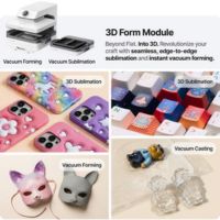 Mallen maken xTool WonderPress 3D Form module