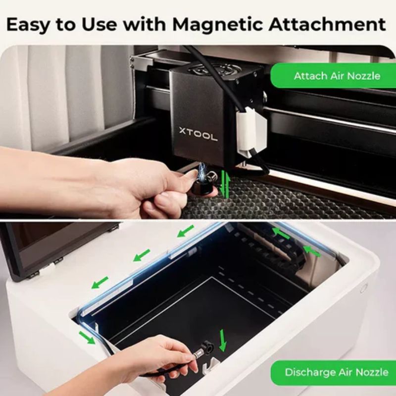 Magnetische nozzle Air Assist M1 xTool