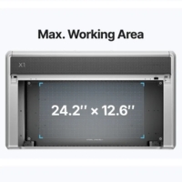 xTool X1 met een graveeroppervlak van 615 × 320 mm