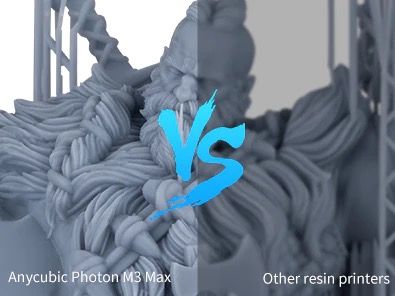 Anycubic Photon M3 Max grote printer met fijne details 7k