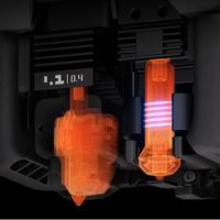 Actieve kamer en 350°C nozzle