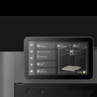 Touchscreen van de Bambu Lab P2S