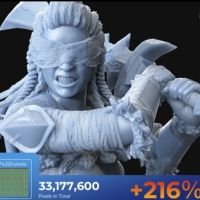 Creality Halot-Mage Pro - 10,3 inch Monochrome LCD Scherm