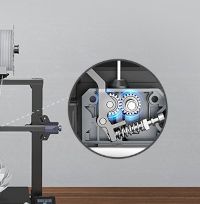 Ender 3 S1 Plus - sprite direct drive extruder met dubbele tandwielen