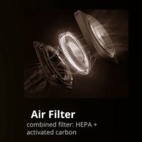 HEPA- en actieve koolfilter
