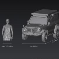 Creality RaptorX - taille de scan