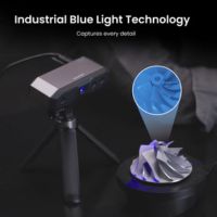 Revopoint MINI 2 blauwe gestructureerde licht 3D scanner