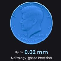 Revopoint MINI 2 0,02 mm precisie microdetails 3D scan