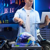 Revopoint MetroX Pro parallelle laserlijnen