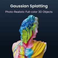 3D Gaussian Splatting Revopoint POP 4 Premium Edition