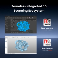 Revopoint Range 3 is compatibel met verschillende exportformaten voor 3D-bestanden