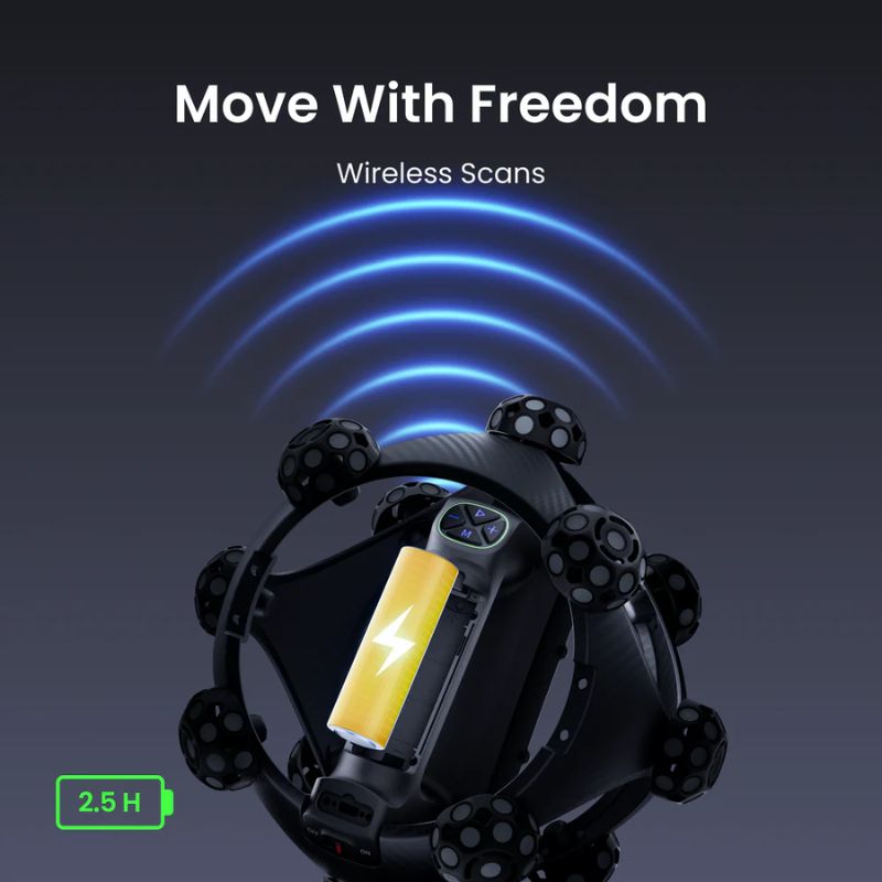 Draadloze Revopoint Trackit SR 3D-scanner